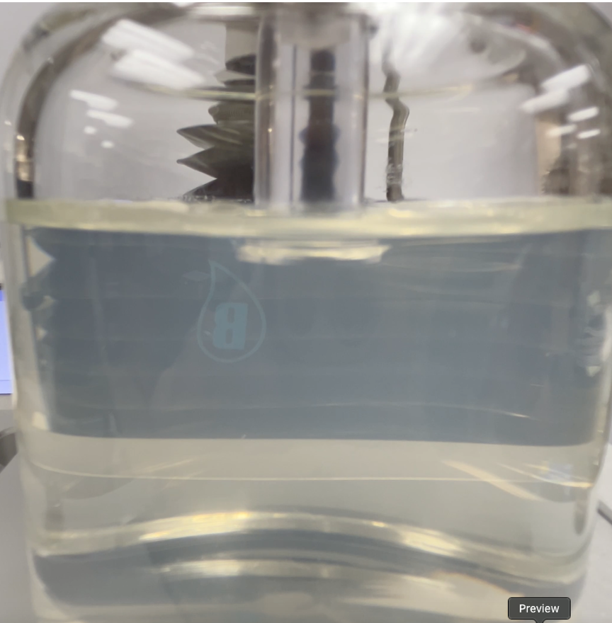 specialized gelatin gel strength testing in a lab.